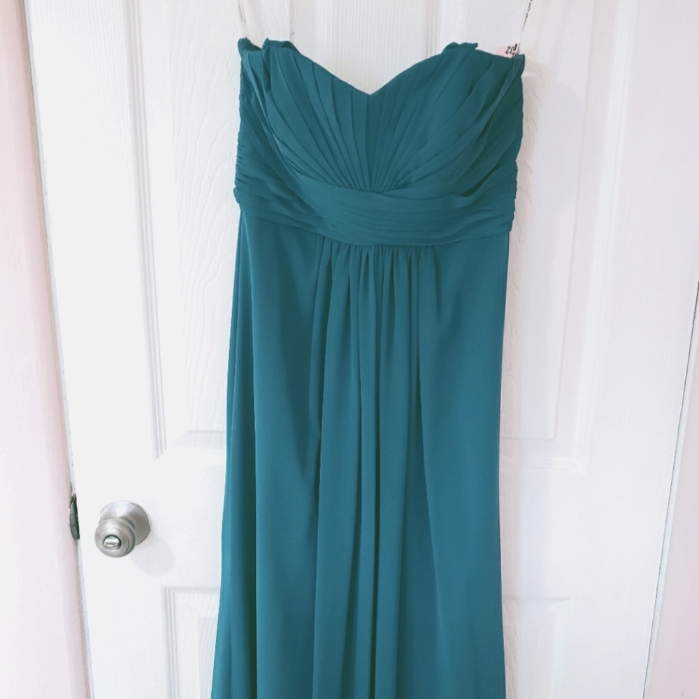 David's Bridal Oasis Bridesmaid dress